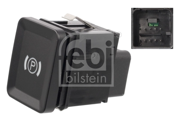 Switch, park brake actuation
